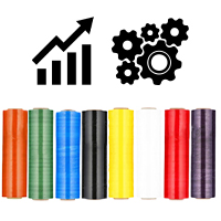 Colored Performance Machine Length Stretch Wrap