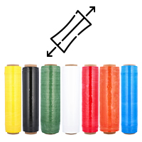 Colored Pre-Stretched Hand Wrap