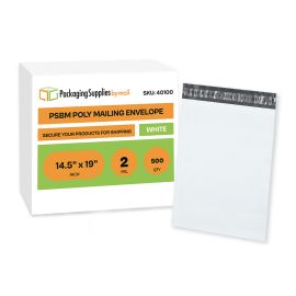 2 Mil Poly Mailer Envelopes 500 Qty