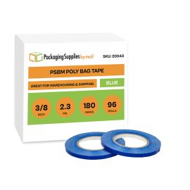 Blue Poly Bag Tape 96 Qty
