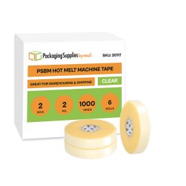 Hot Melt Machine Length Tape 6 Qty 2 Mil