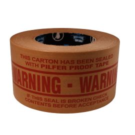 Reinforced Gummed Warning Tape