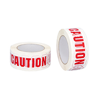 Caution Printed Tape